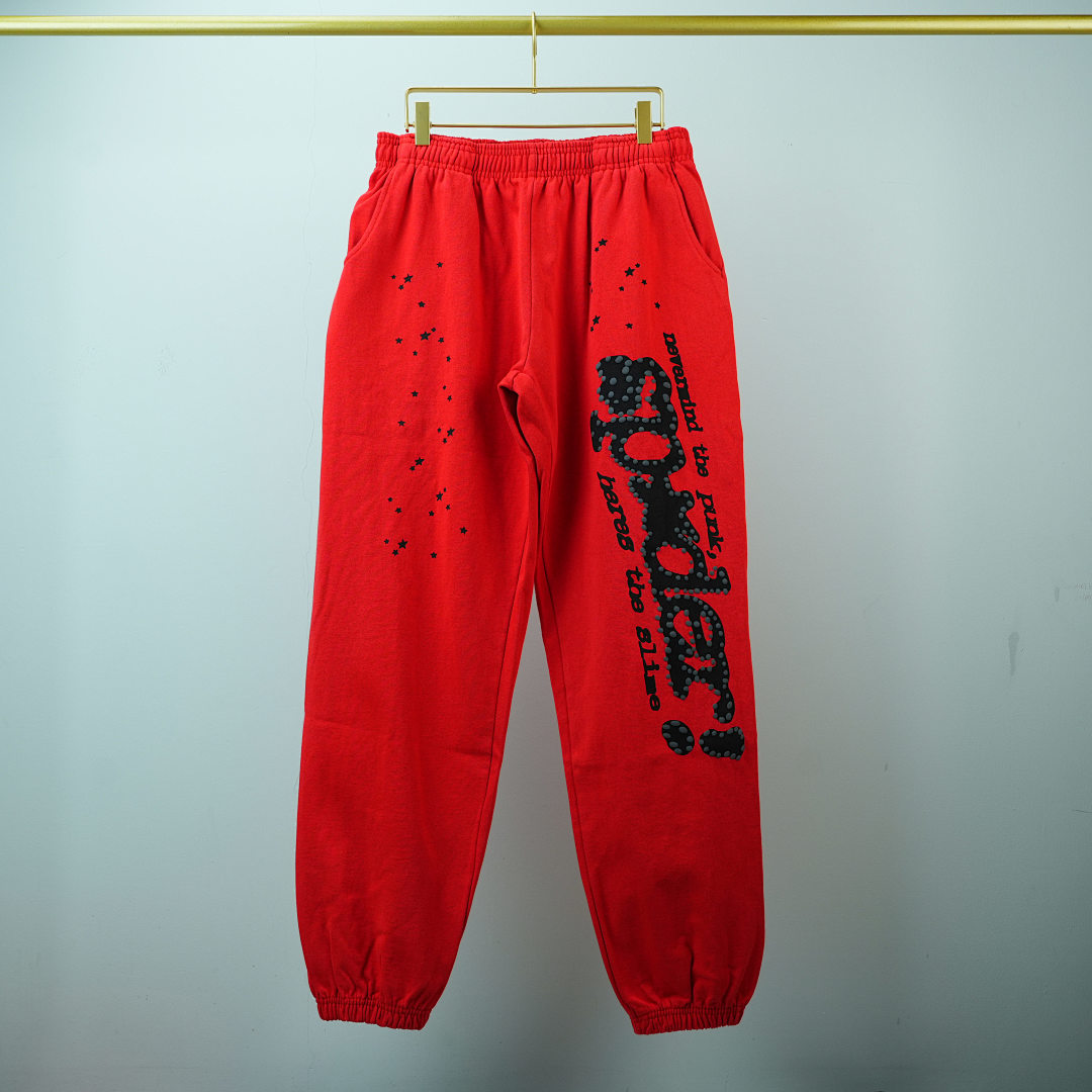 Other Sp5Der P*NK V2 Sweatpant (Red) - Image 7