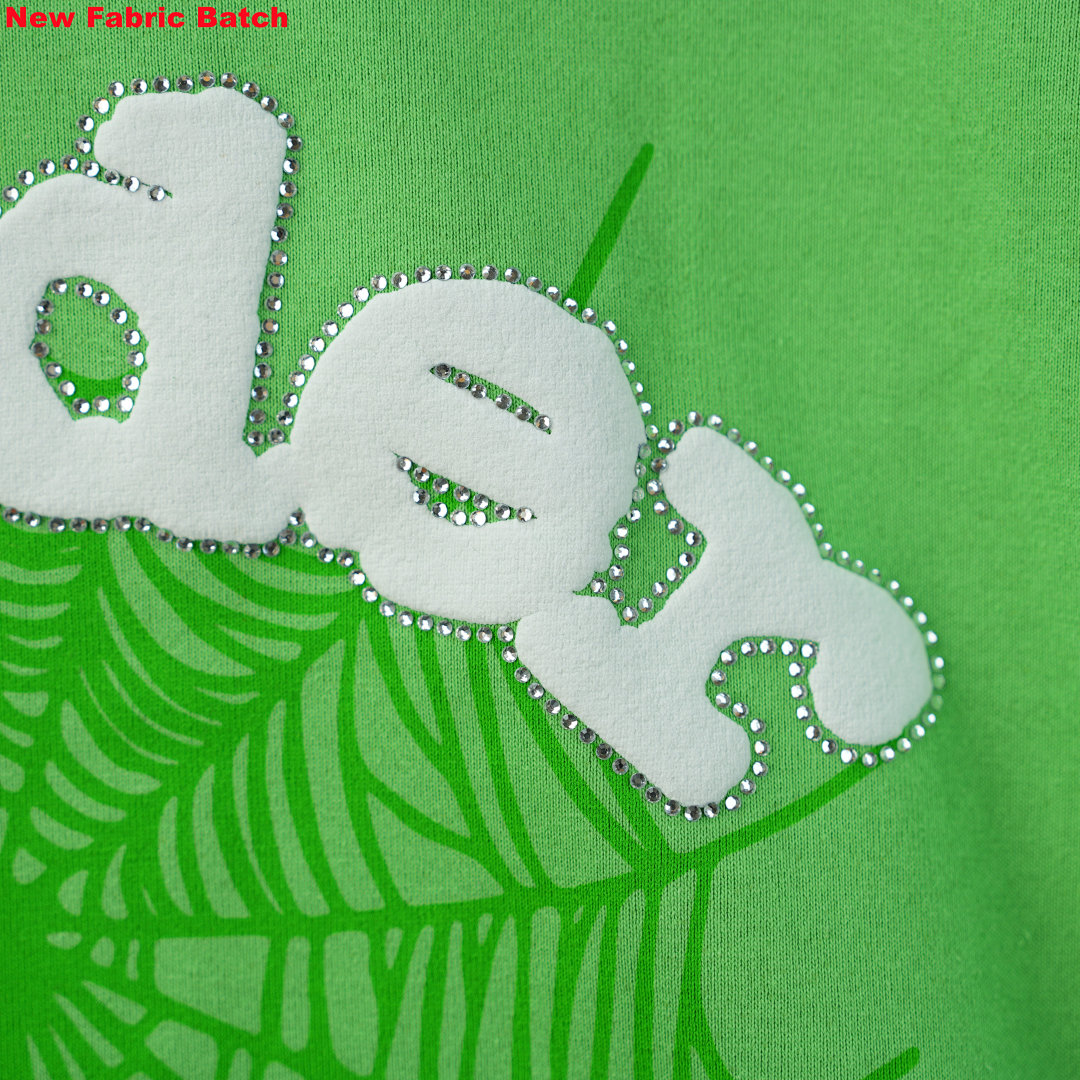 Other 50 Sp5Der Web Hoodie Slime (Green) - Image 14