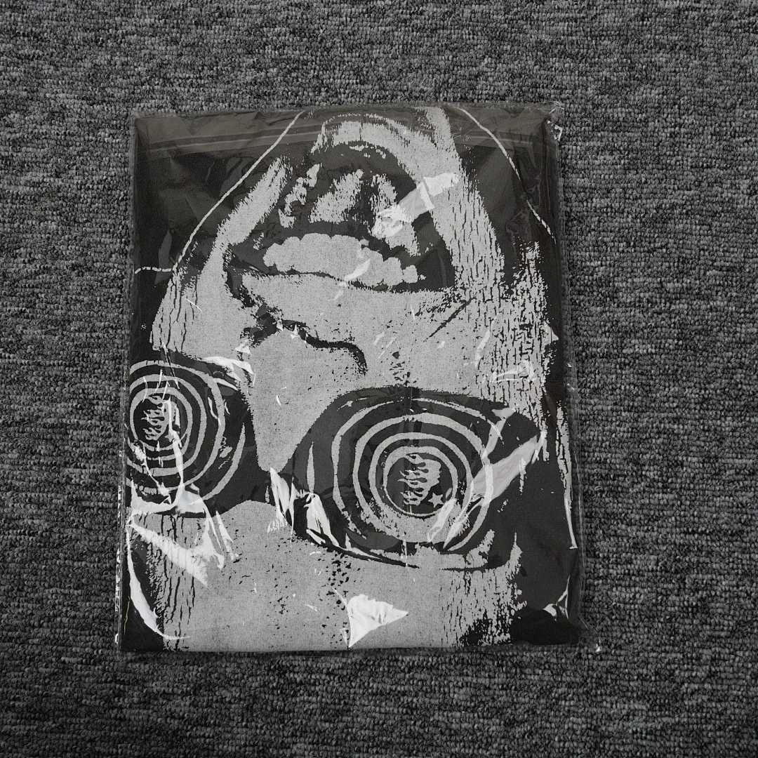 Other 65 Hellstar Studios Rage Short Sleeve Tee Shirt (Black) - Image 4