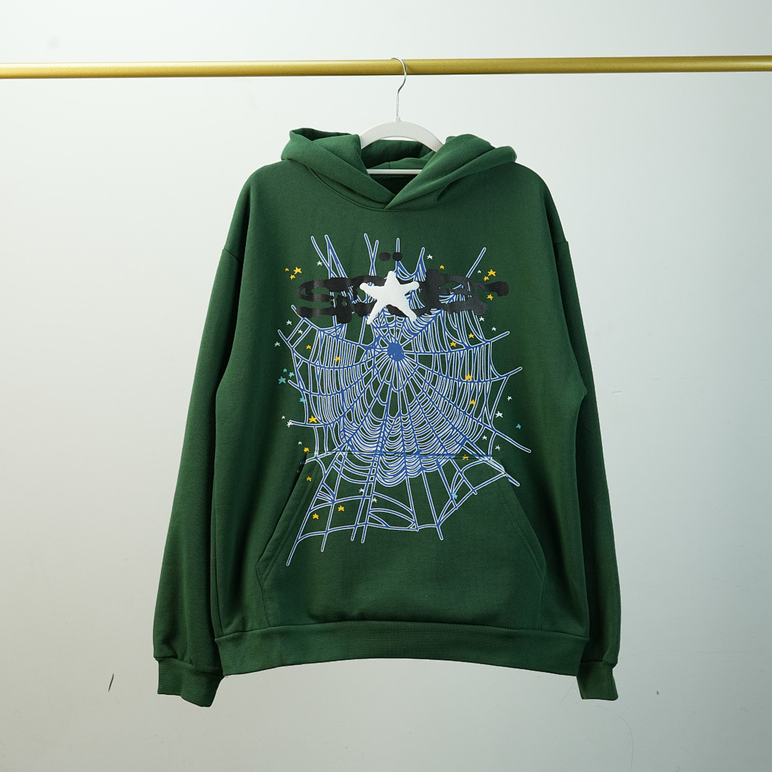 Other 50 Sp5Der Web Hoodie Hunter (Green) - Image 49