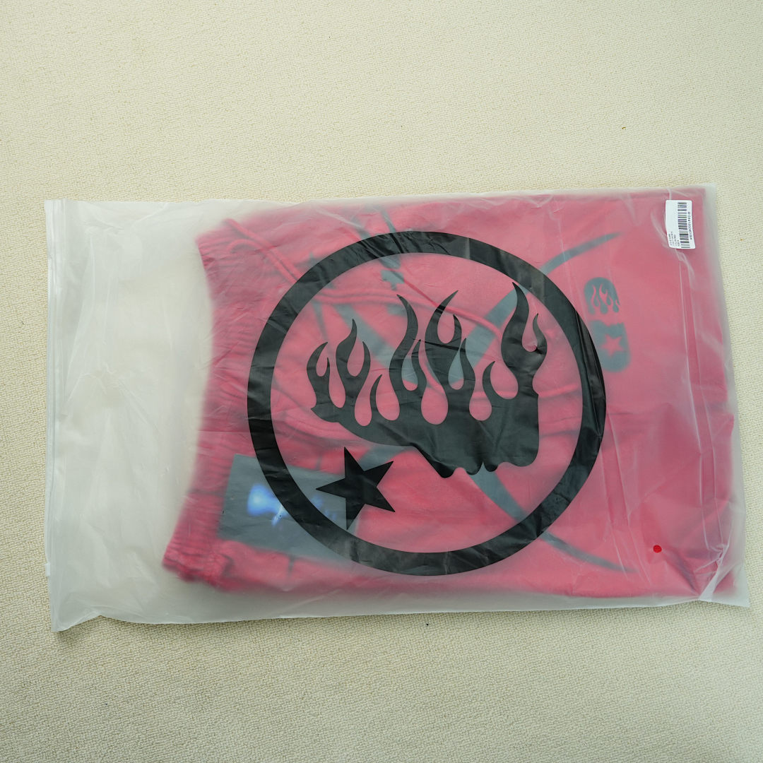 Other 260 Hellstar Warm Up Shorts (Red) - Image 2