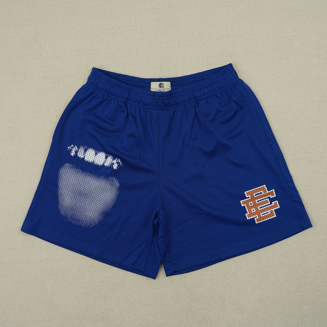 Chanel 75 Eric Emanuel Post Malone EE Basic Shorts (Blue) - Image 5
