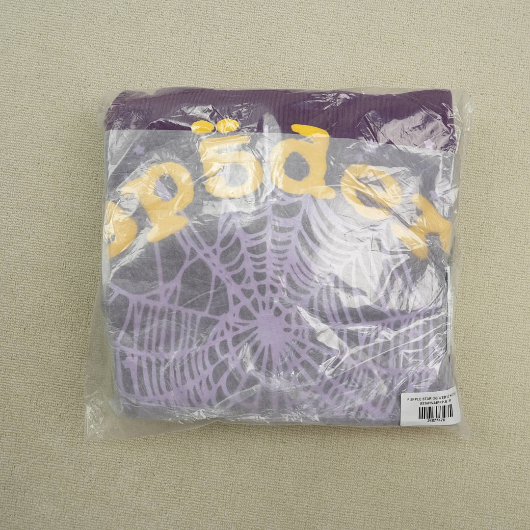 Other 265 Sp5Der Star OG Web V2 Hoodie (Purple) - Image 2