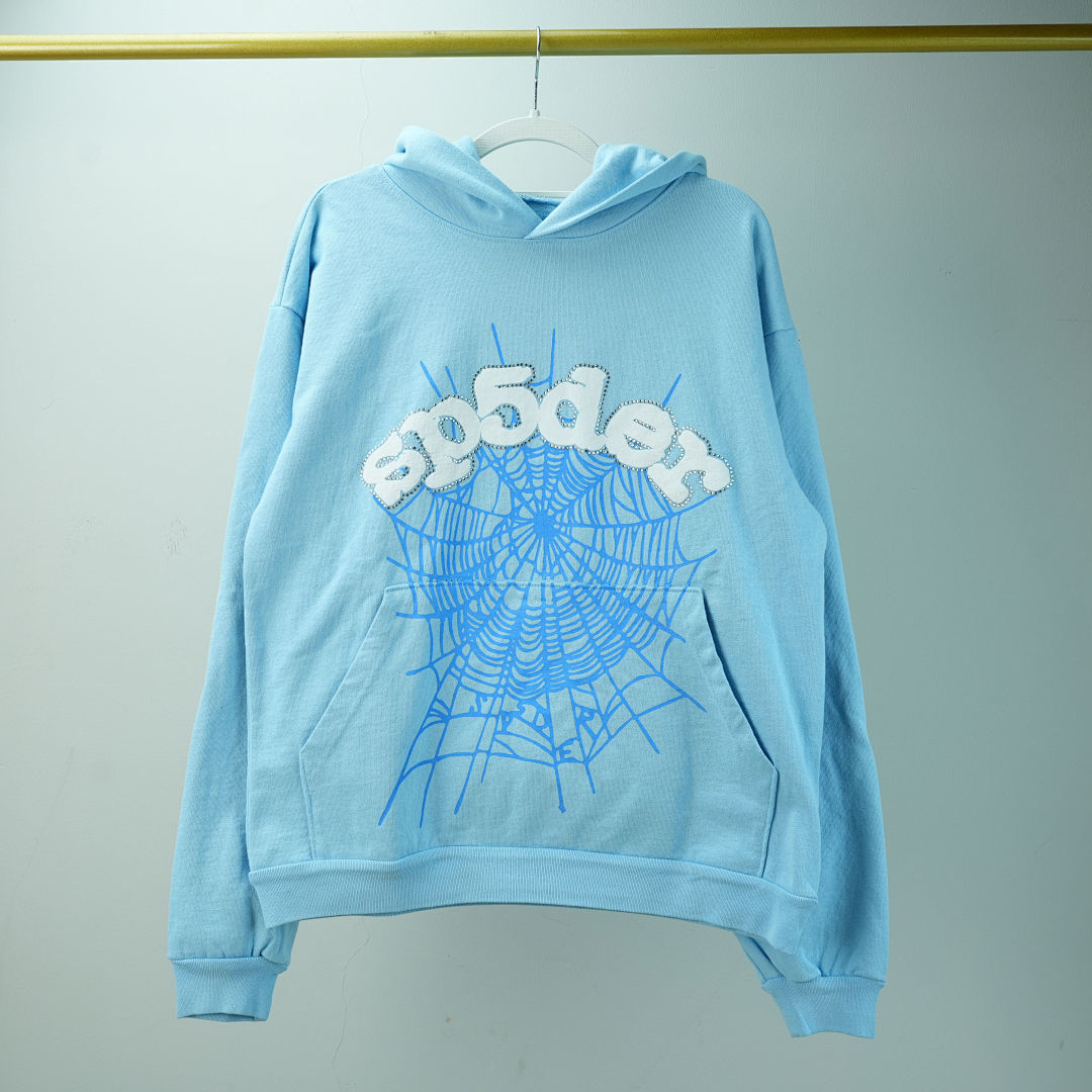 Other 265 Sp5Der Web Hoodie (Sky Blue) - Image 7