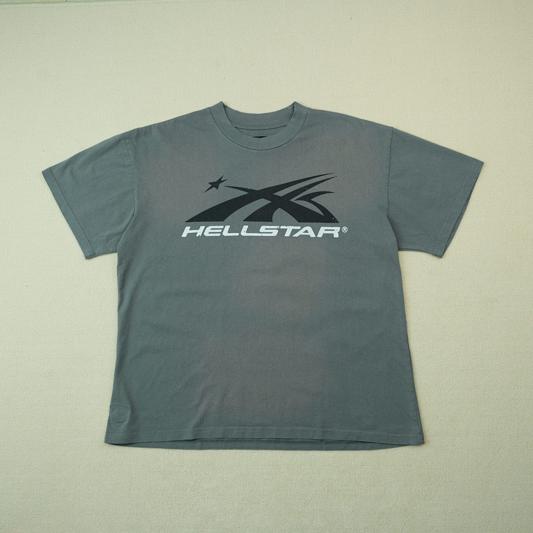 Other 195 Hellstar Sport Logo T-Shirt (Grey) - Image 8