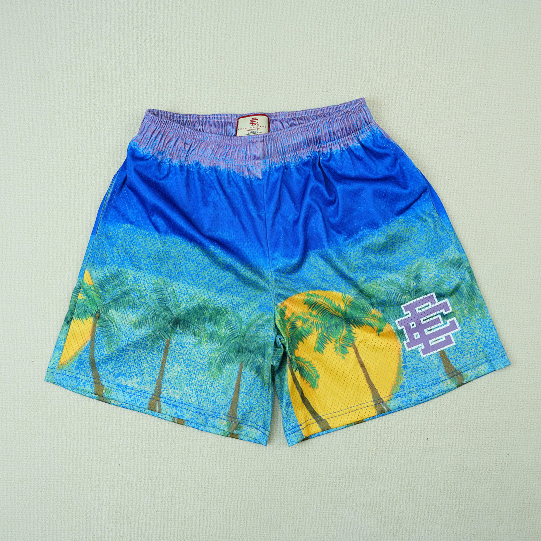 Chanel 80 Eric Emanuel EE Basic ShortBlue/Purple/Palm - Image 7