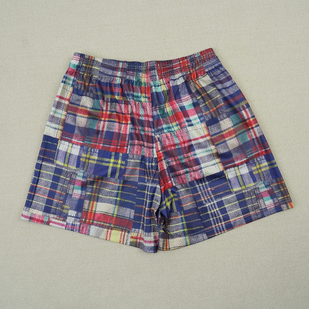 Chanel 80 Eric Emanuel EE Basic Short Vadras Plaid/Yellow - Image 14