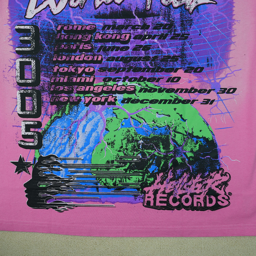 Other 65 Hellstar Brainwashed World Tour T-ShirtPink - Image 17