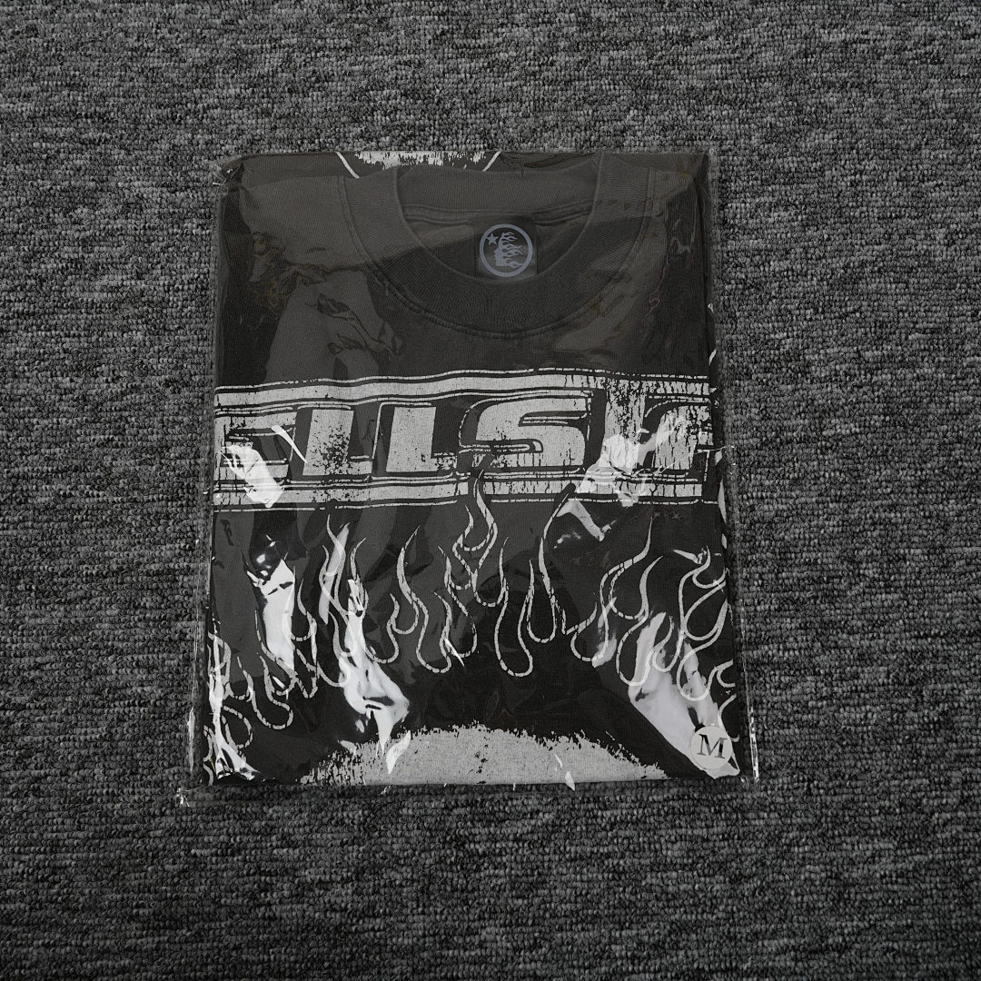 Other 65 Hellstar Studios Rage Short Sleeve Tee Shirt (Black) - Image 3