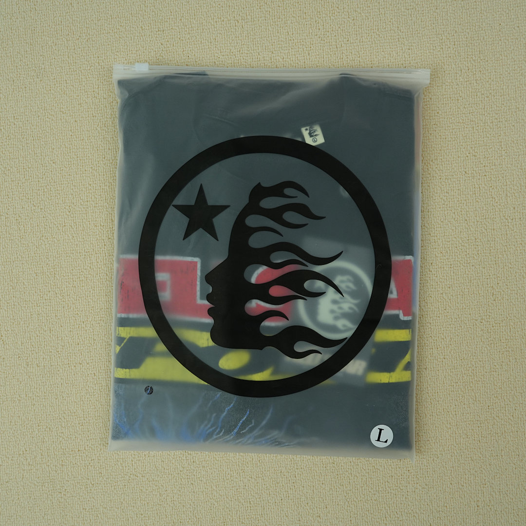 Other 65 Hellstar Knock-Out T-Shirt (Black) - Image 7