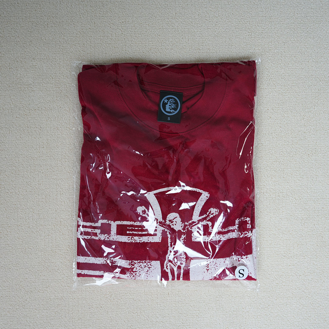 Other 65 Hellstar Studios Jesus Emblem Short Sleeve Tee Shirt Blood (Red) - Image 19