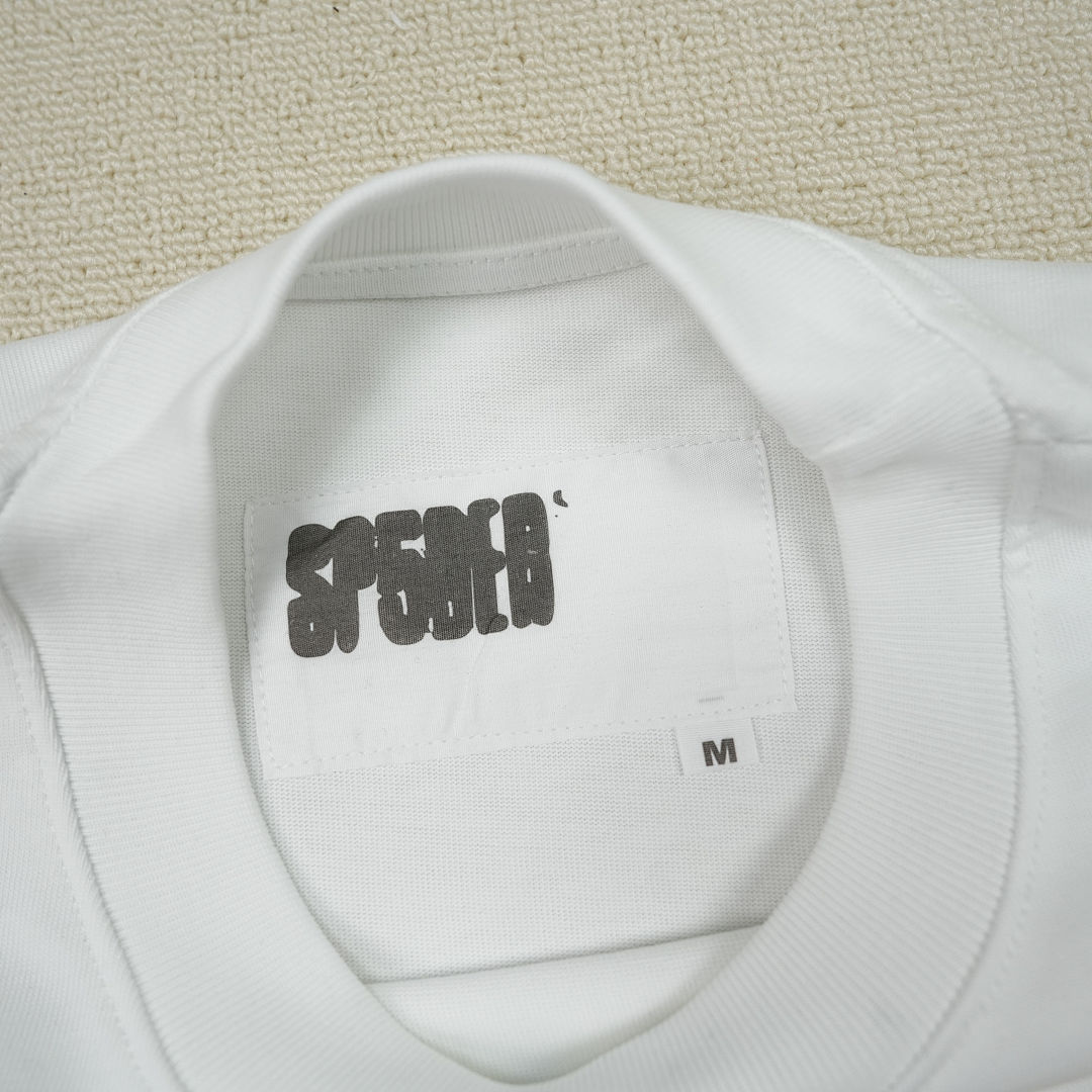 Other 105 Sp5Der Legacy Logo Heavyweight Tee (White) - Image 11