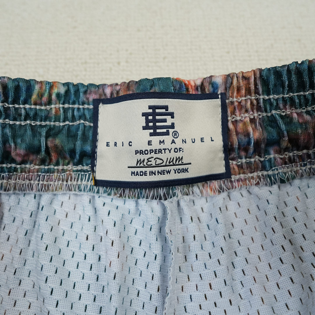 Chanel 80 Eric Emanuel EE Basic Rug Print Short Green/White - Image 12
