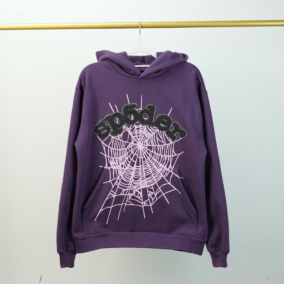 Other 85 Sp5Der Web Hoodie (Purple) - Image 45