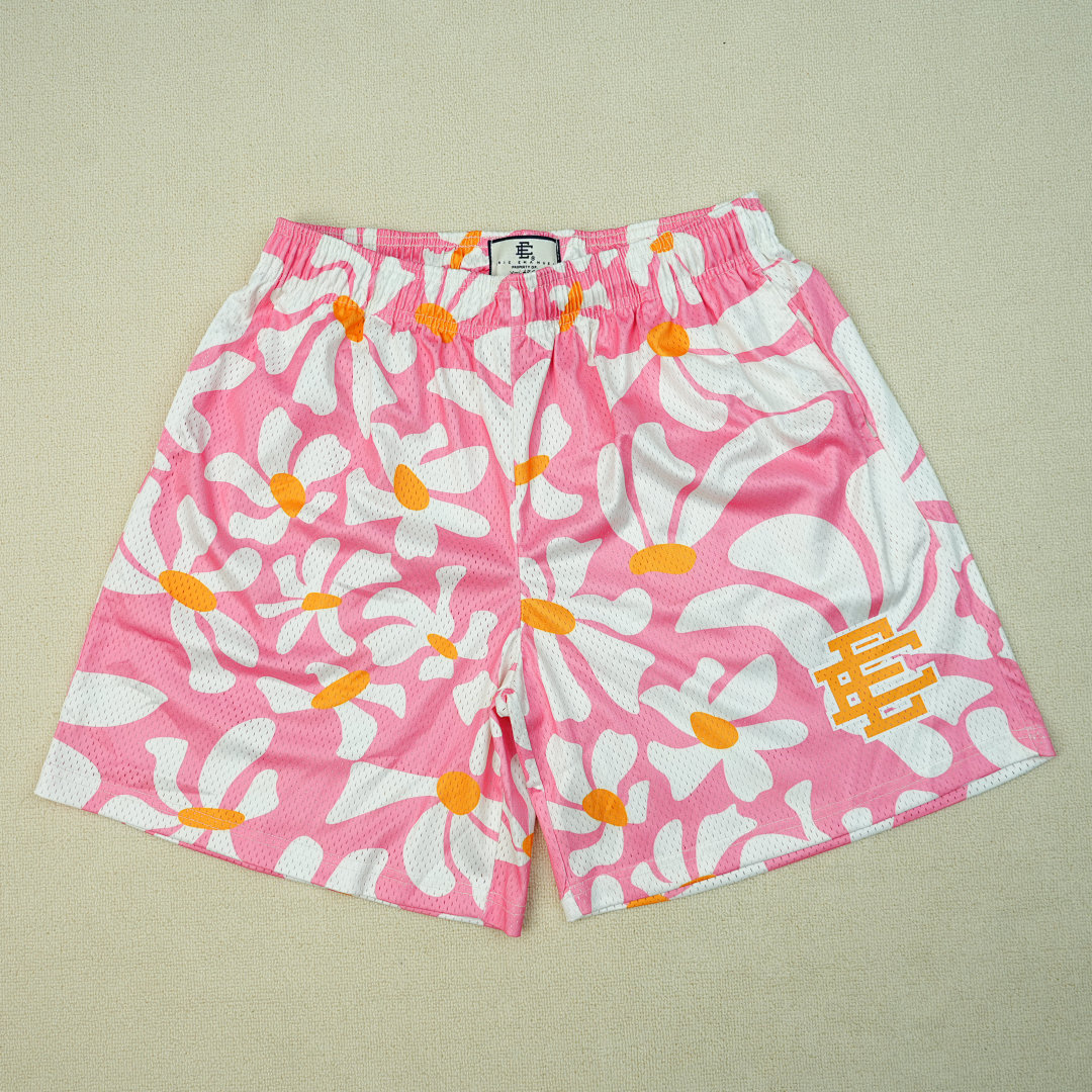 Chanel 80 Eric Emanuel EE Basic Short Pink Daisies/Vellow - Image 12