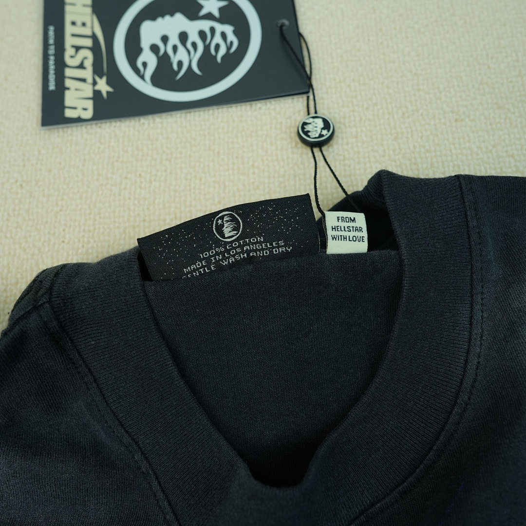 Other 240 Hellstar Powered ByThe Star T-Shirt (Black) - Image 16