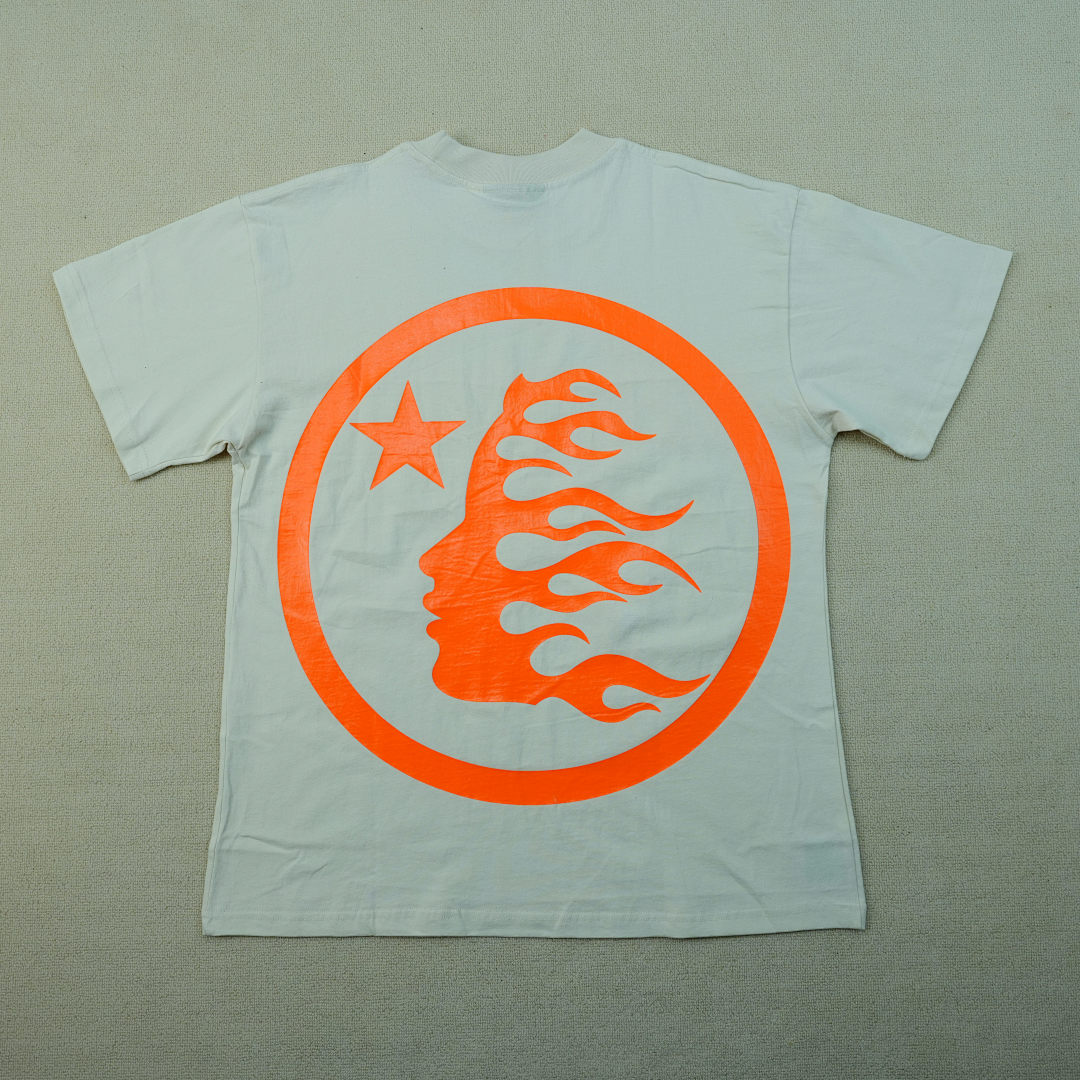 Other 195 Hellstar Classic T-Shirt White/Orange (Regular Print) - Image 14