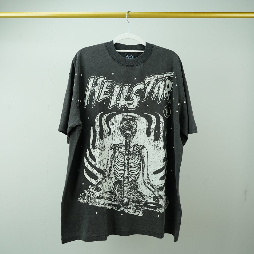 Other 65 Hellstar Studios Inner Peace Short Sleeve Tee Shirt (Black) - Image 4