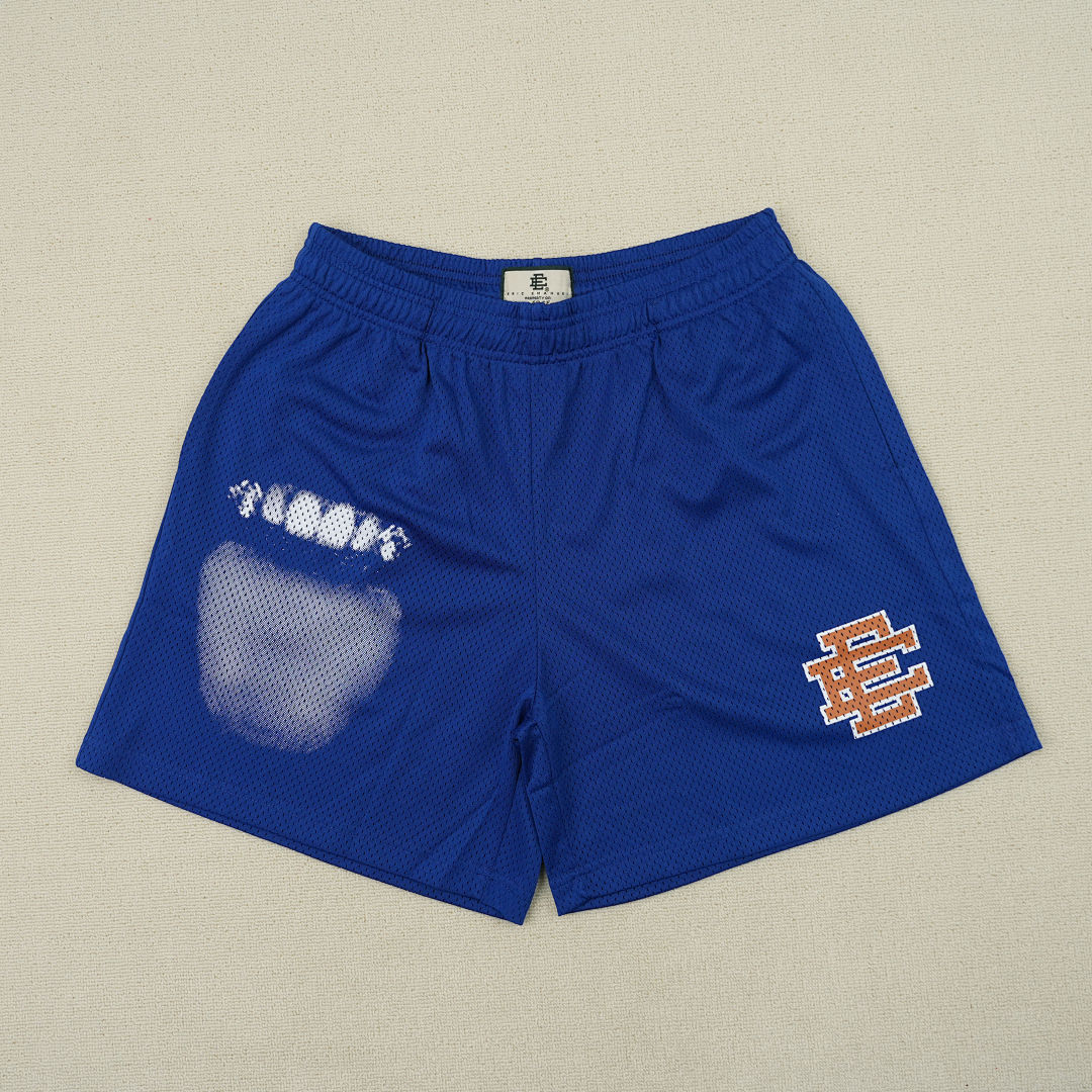 Chanel 75 Eric Emanuel Post Malone EE Basic Shorts (Blue) - Image 4