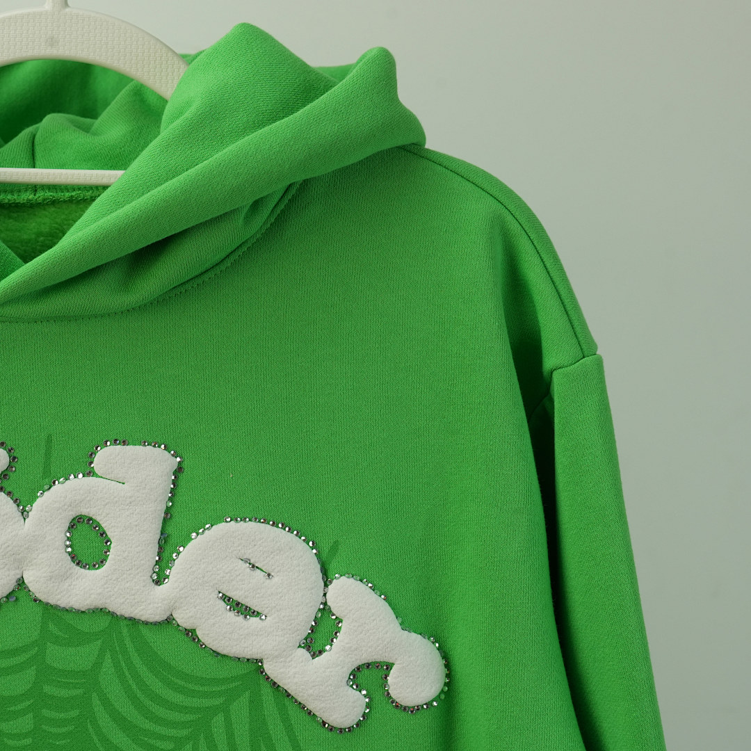 Other 50 Sp5Der Web Hoodie (Green) - Image 24