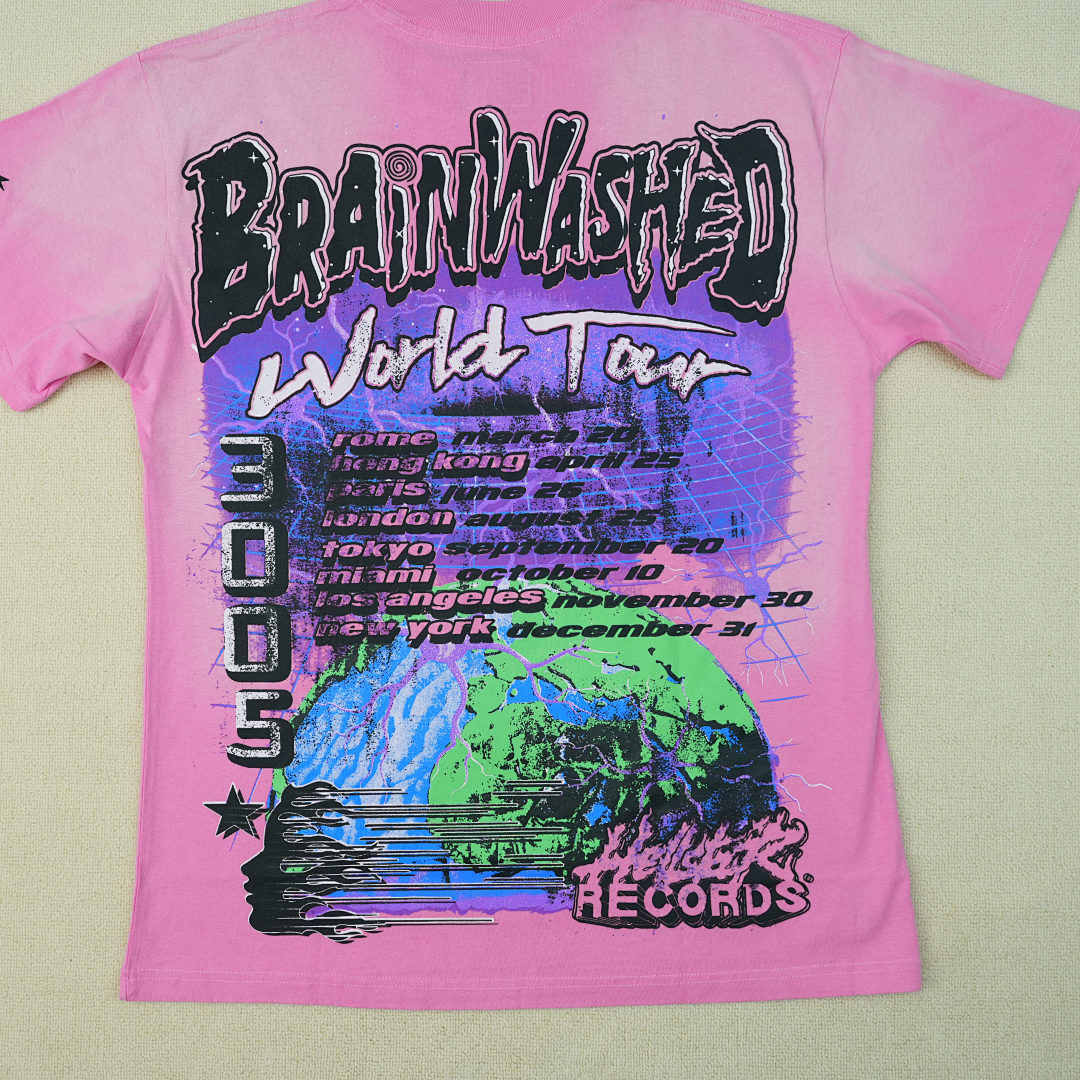 Other 65 Hellstar Brainwashed World Tour T-ShirtPink - Image 27