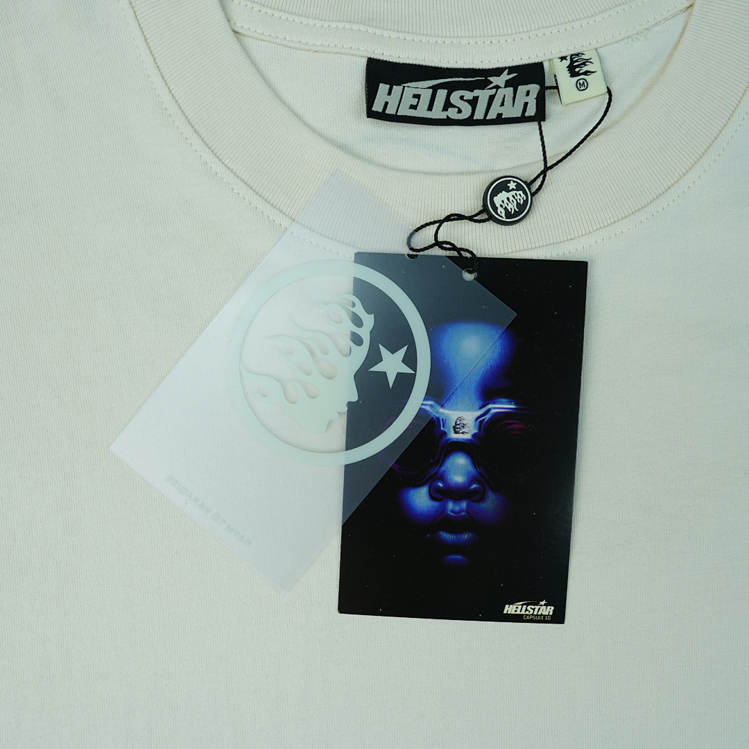 Other 65 Hellstar Studios Basic T-Shirt (White) - Image 15