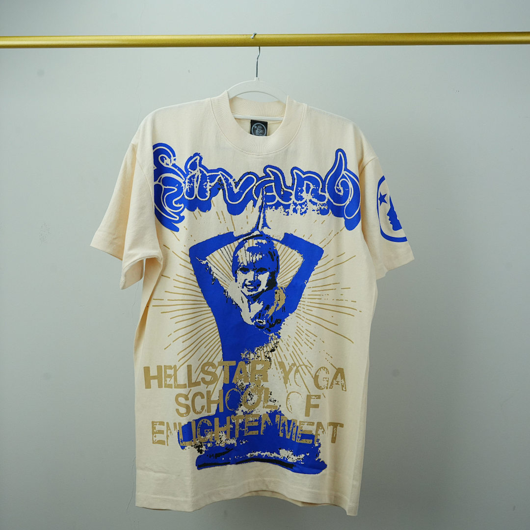 Other 155 Hellstar Yoga T-Shirt (Cream) - Image 15