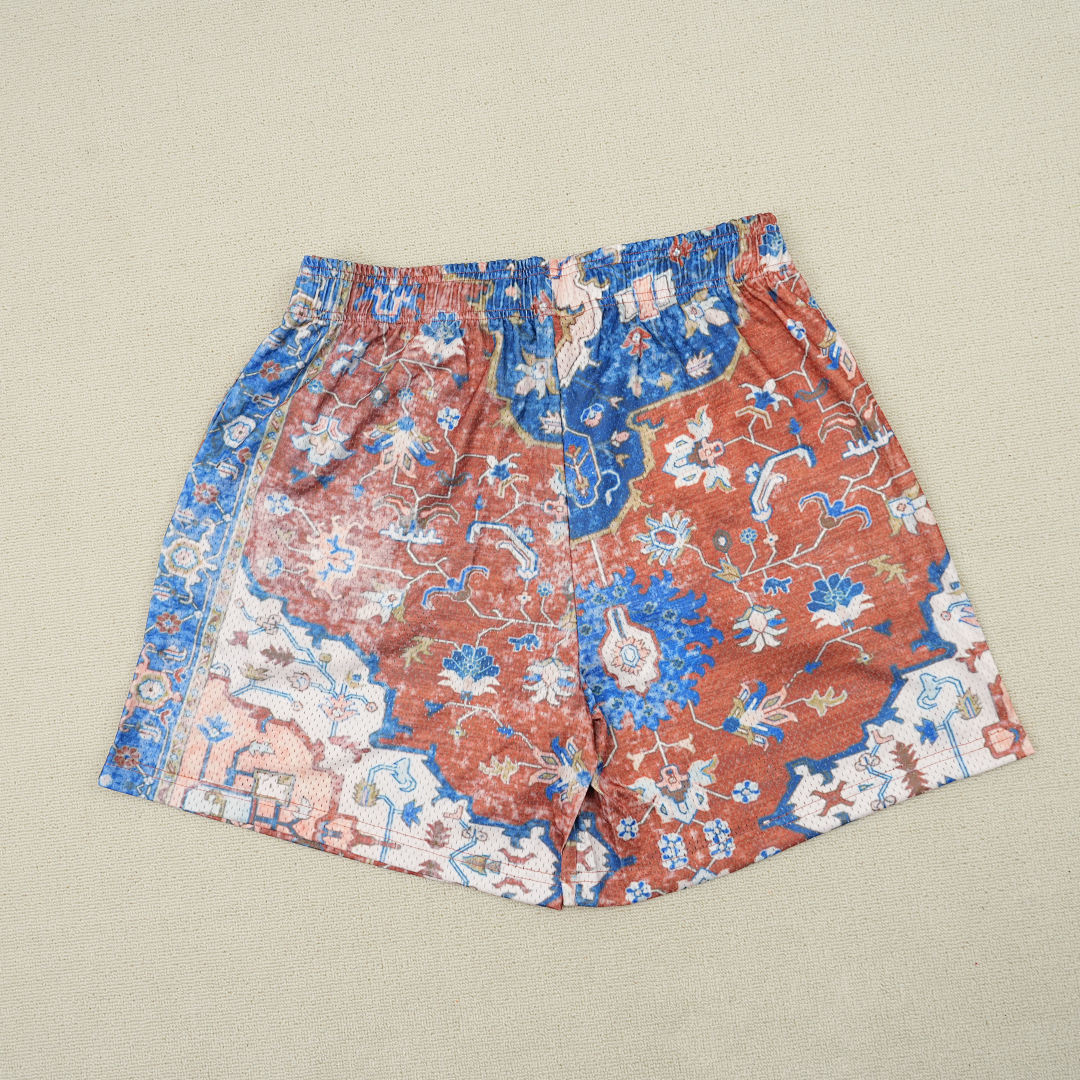 Chanel 80 Eric Emanuel EE Basic Rug Print Short White/Navy - Image 11