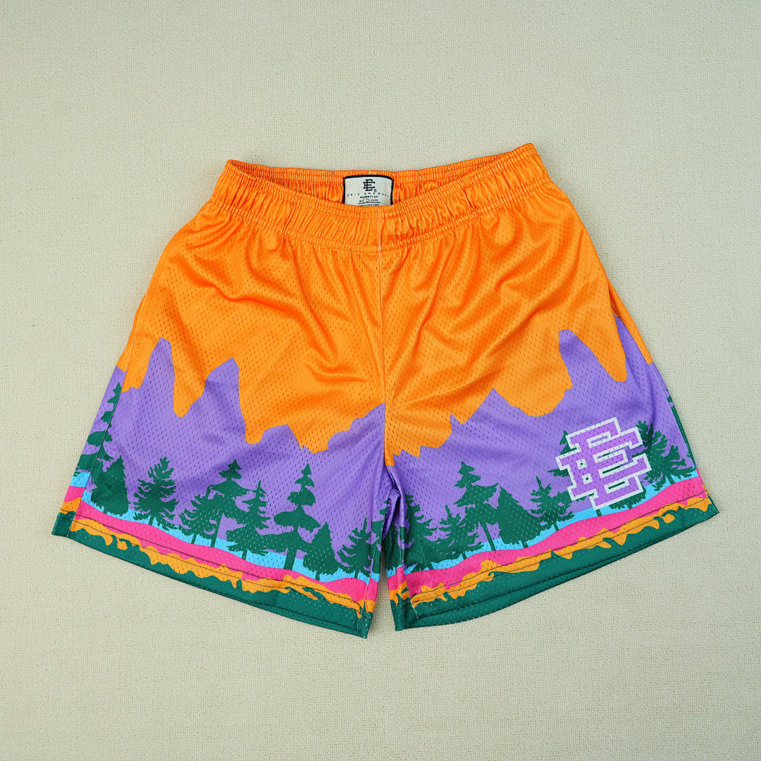 Chanel 80 Eric Emanuel EE Basic Short Orange/Purple (SS24) - Image 6