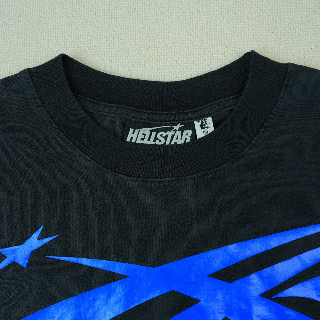 Other 65 Hellstar Sports Core Logo Gel T-Shirt (Royal Blue) - Image 15