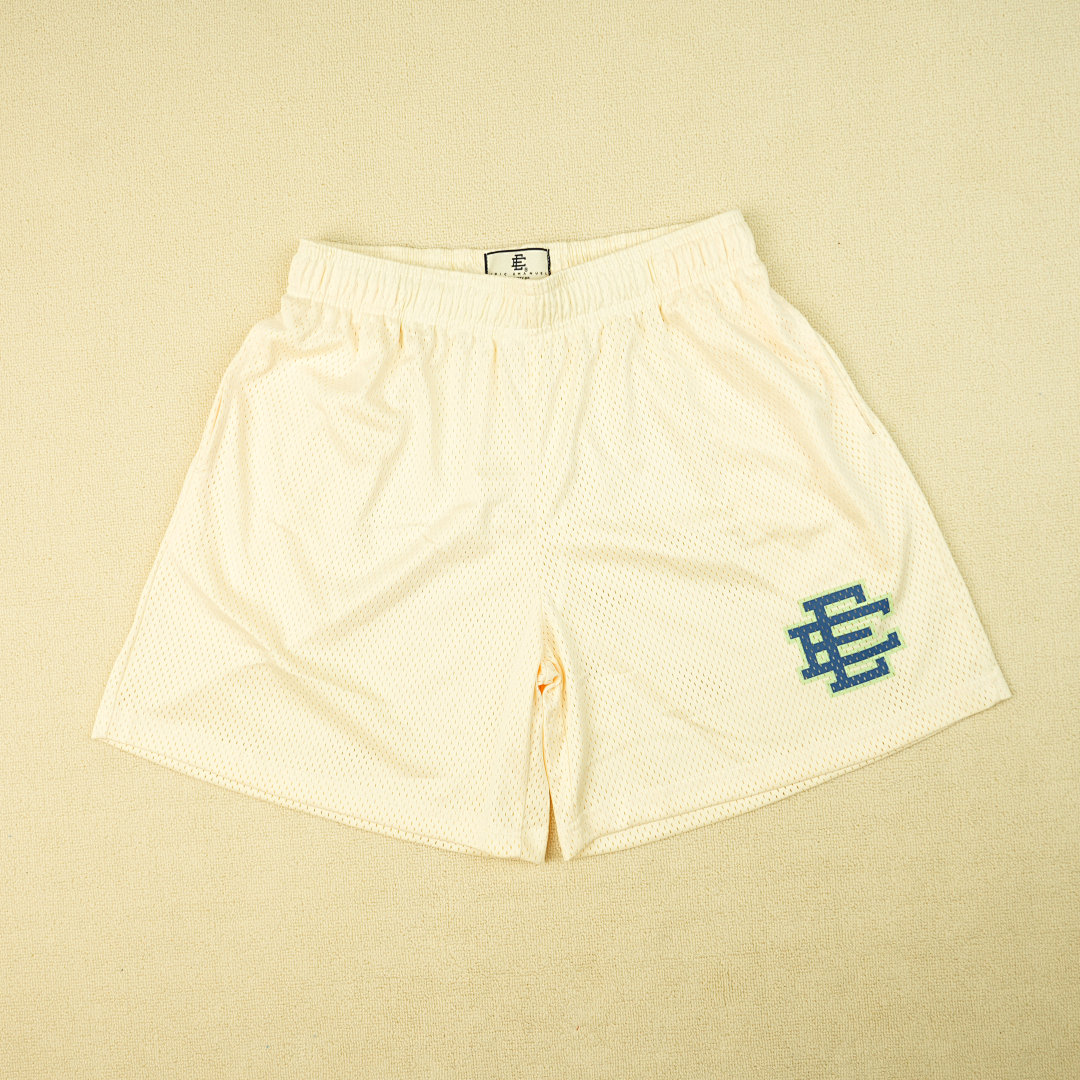 Chanel 80 Eric Emanuel EE Basic Short Antigue White/Blue/Green - Image 6