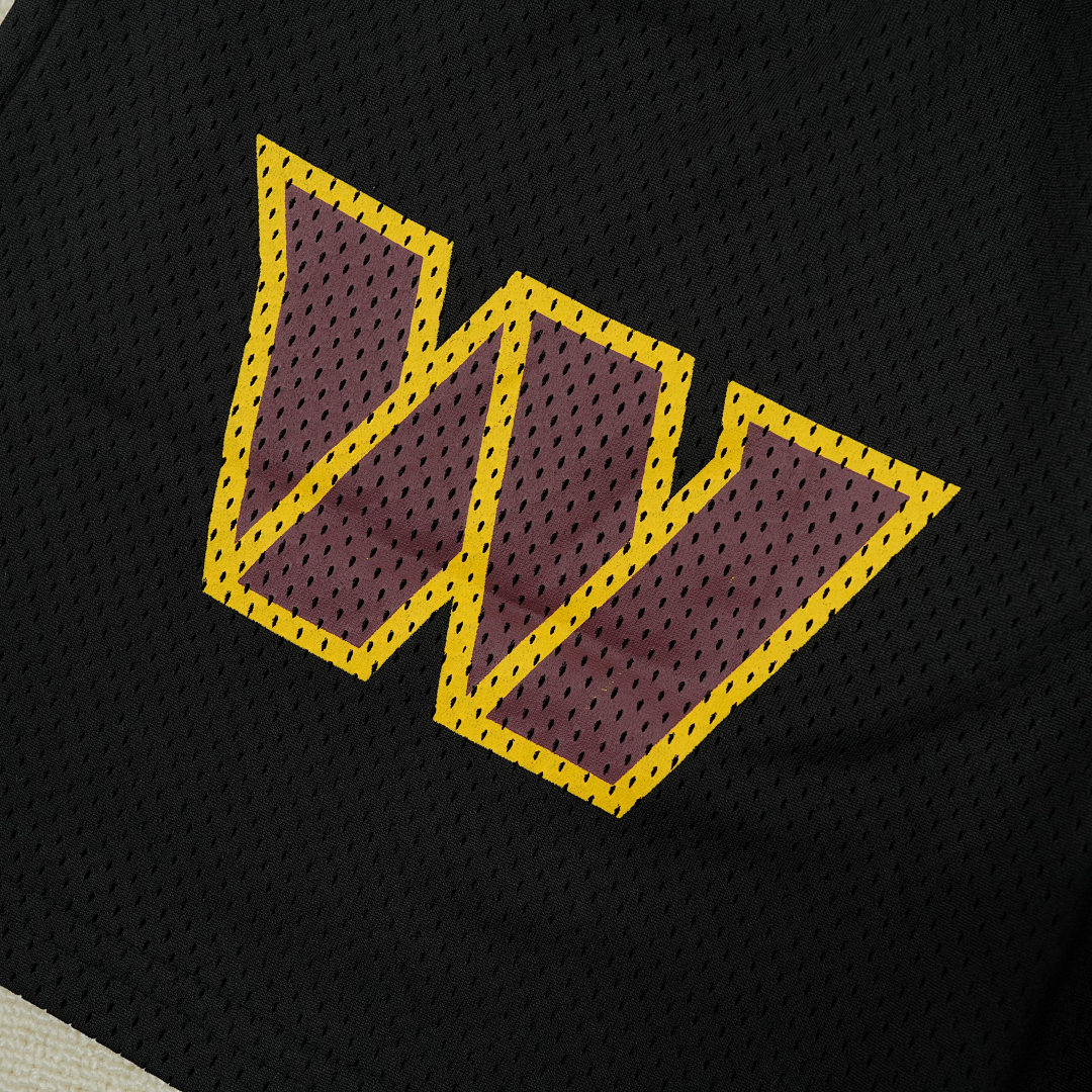 Chanel 80 Eric Emanuel X NFL EE Basic Washington Commanders Short (Black) - Image 6