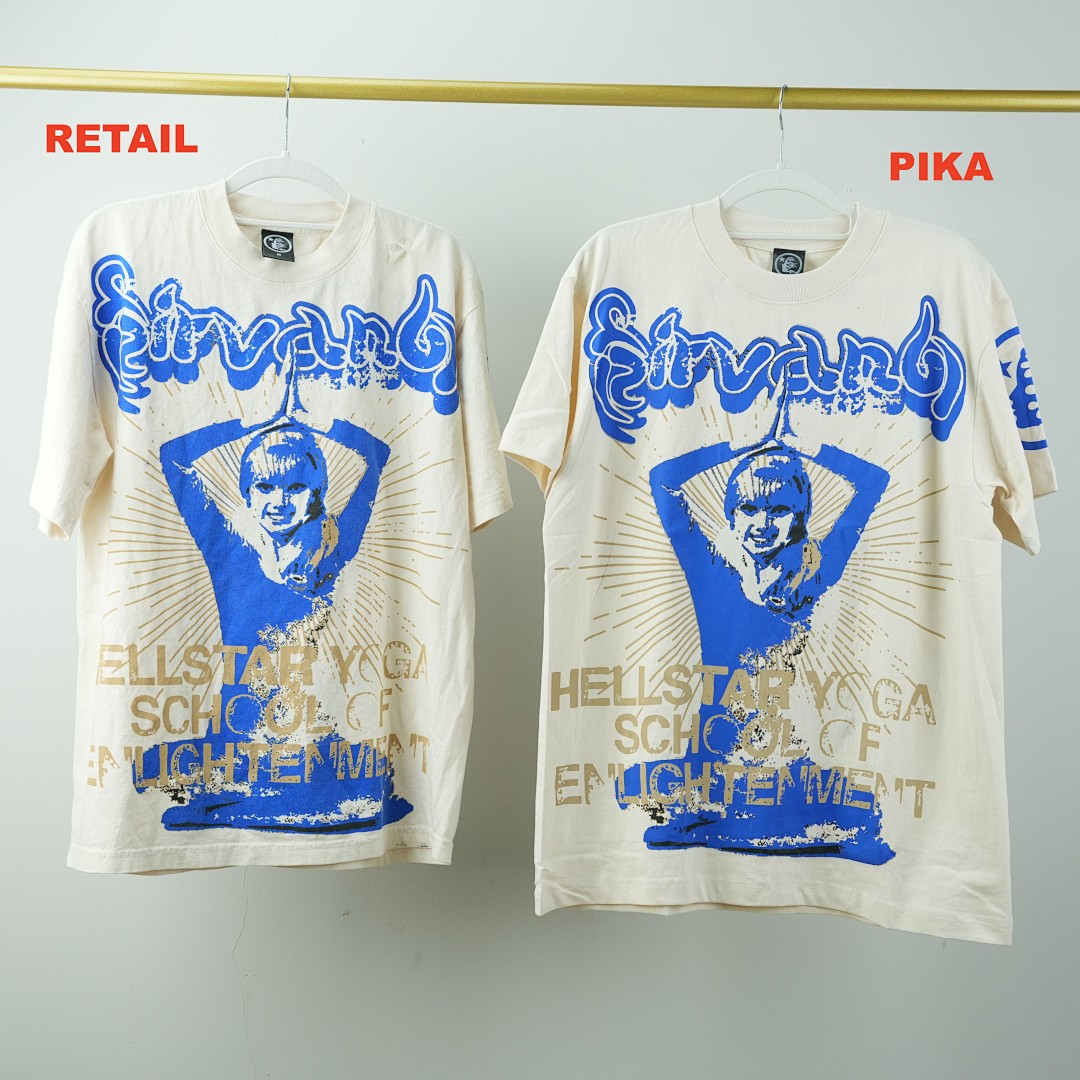 Other 155 Hellstar Yoga T-Shirt (Cream) - Image 2