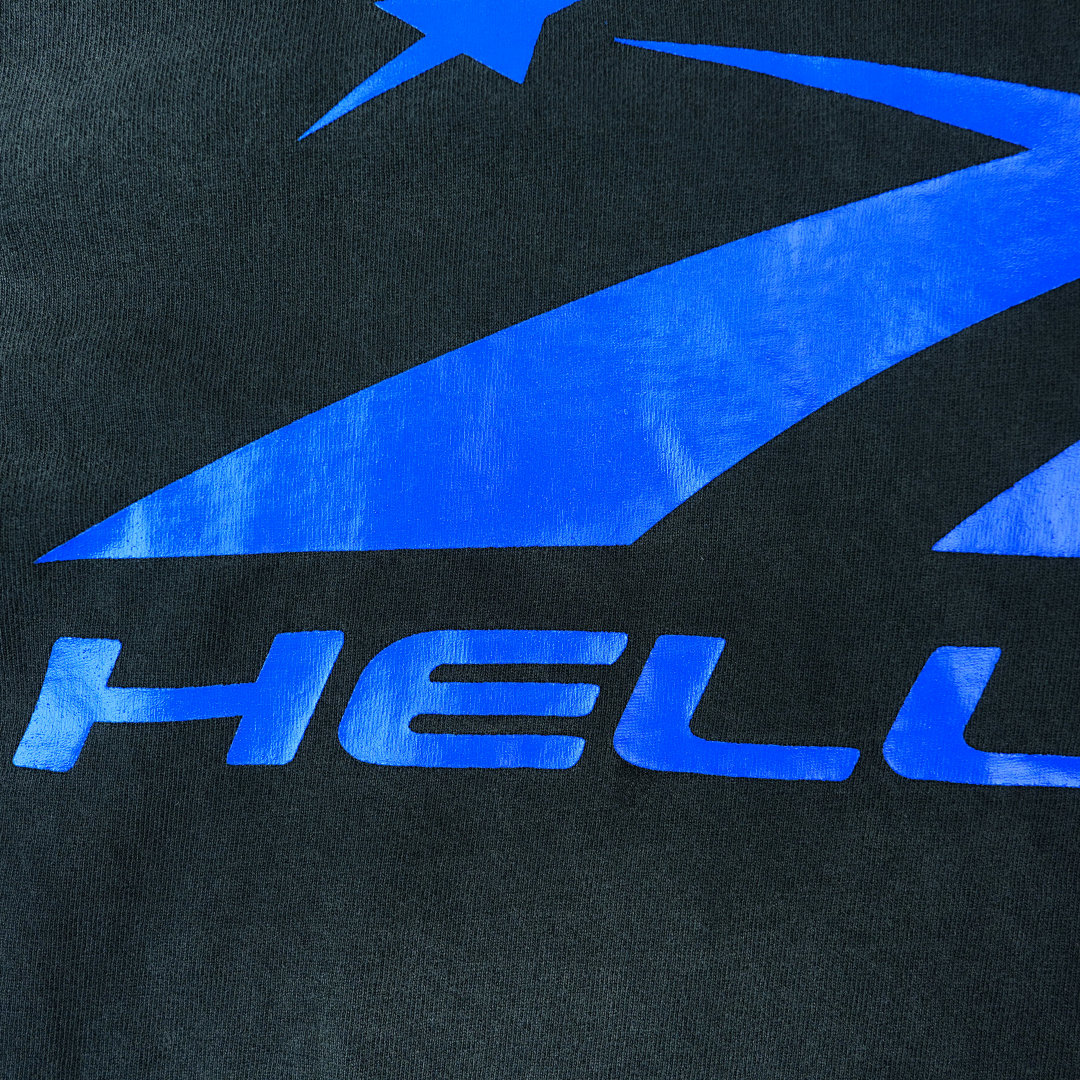 Other 65 Hellstar Sports Core Logo Gel T-Shirt (Royal Blue) - Image 13
