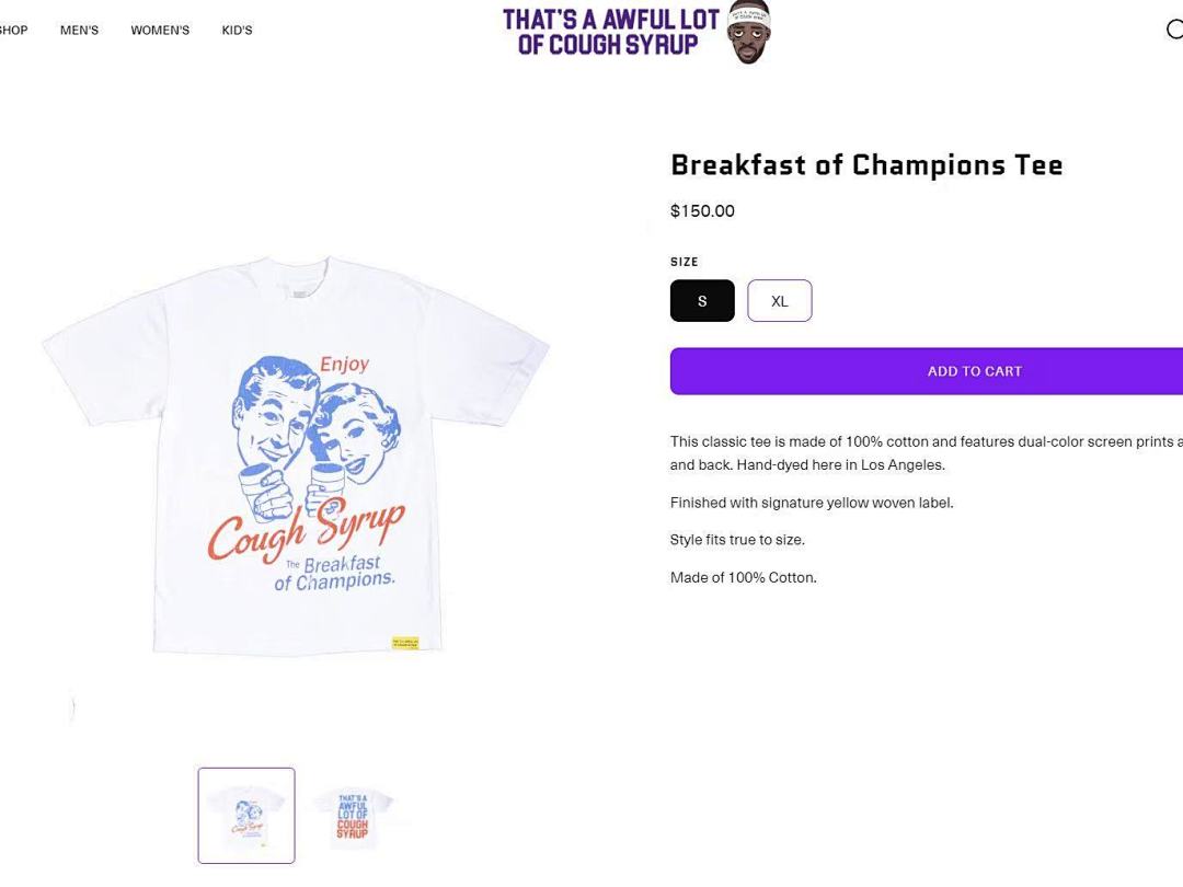 Other 105 Breakfast Of Champions Tee - Image 3
