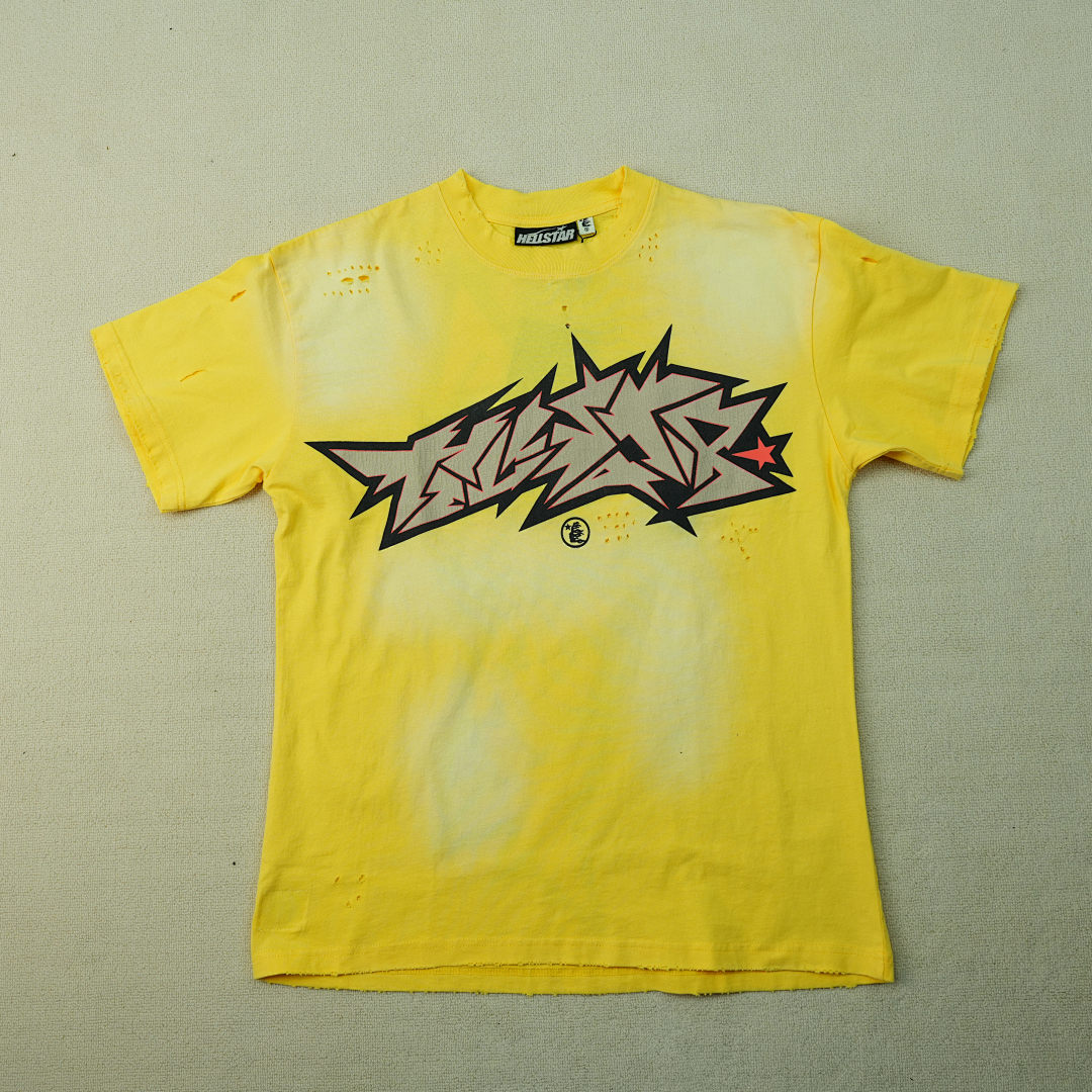 Other 65 Hellstar Sample Cracked Print T-Shirt - Image 4
