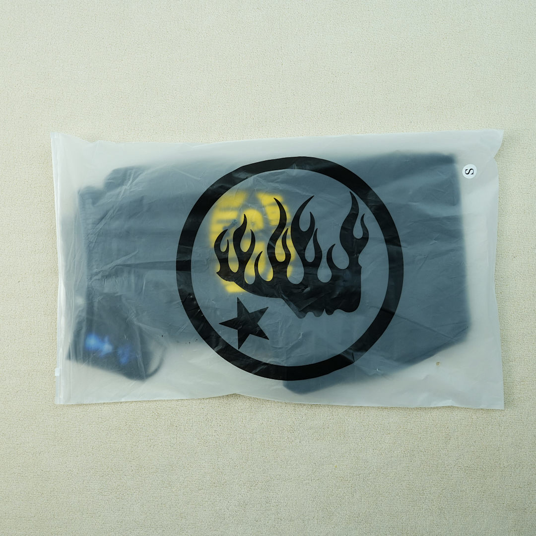 Other 380 Hellstar No Guts Glory Flare Bottom Sweatpants Midnight Dye (Black) - Image 3