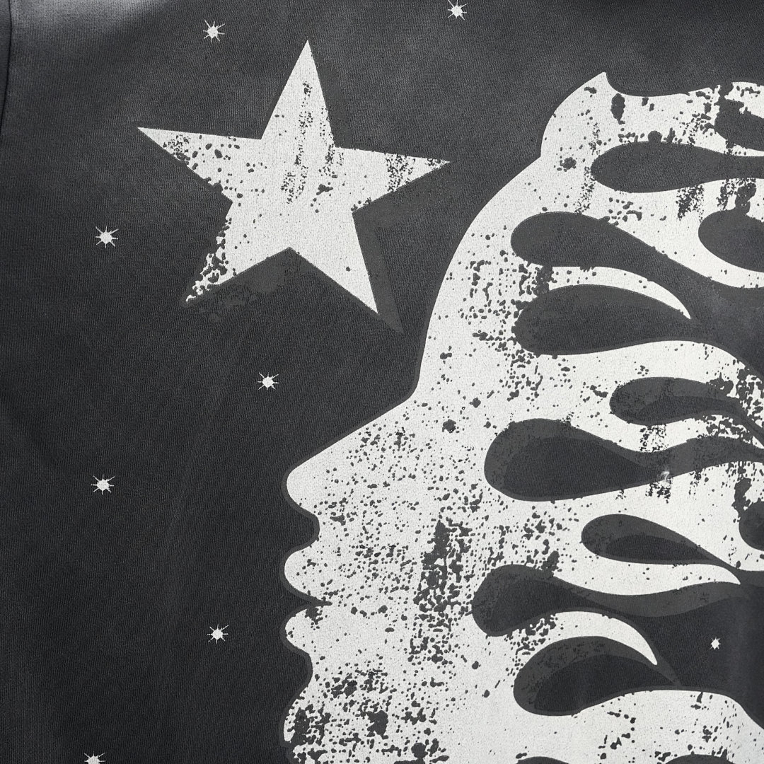 Other 320 Hellstar Racer Hoodie Sweatshirt Vintage (Black) - Image 17