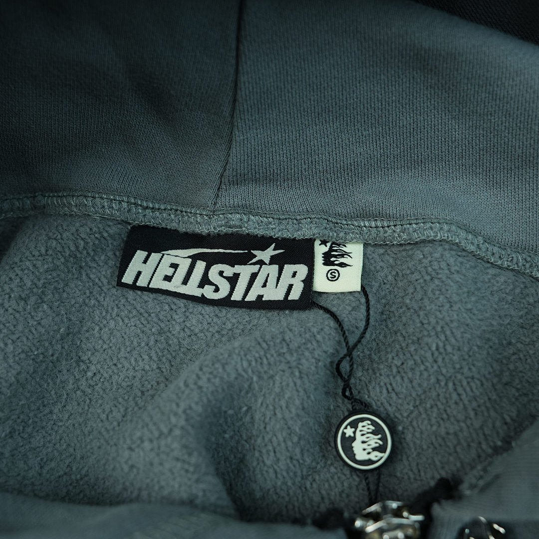 Other 380 Hellstar Studios Zip Hoodie (Gray) - Image 10