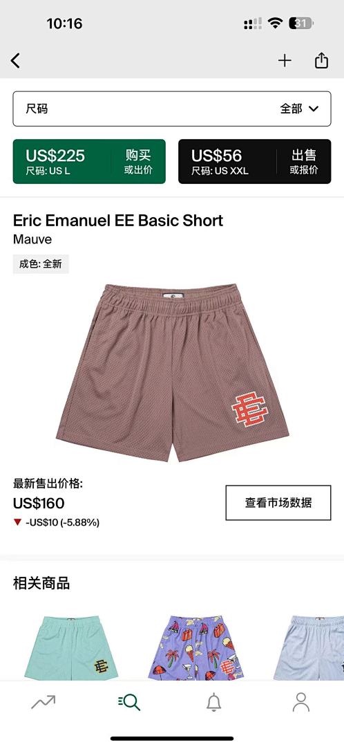 Chanel 80 Eric Emanuel EE Basic Short Mauve