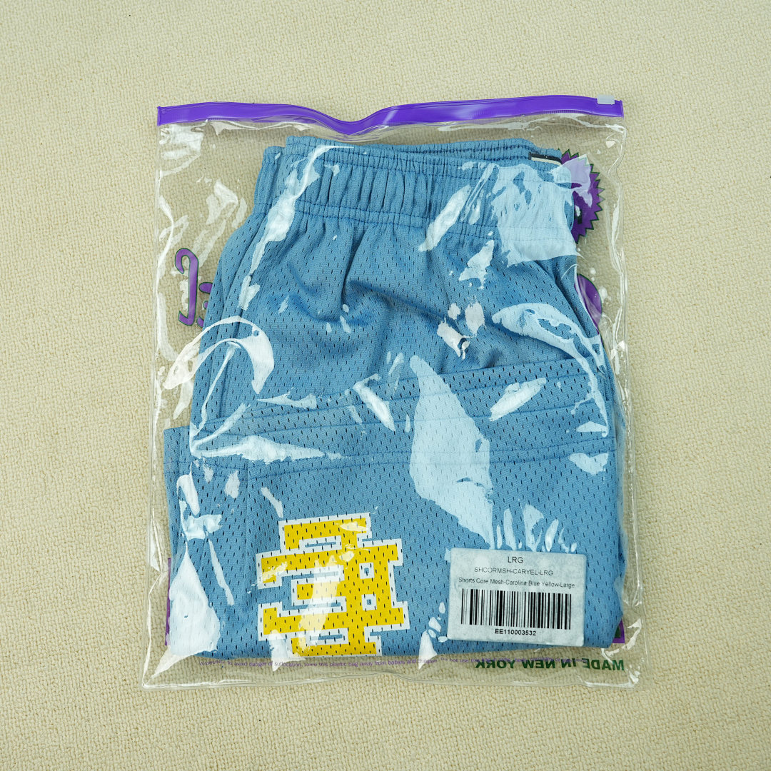 Chanel 80 Eric Emanuel EE Short Carolina Blue/Yellow - Image 3