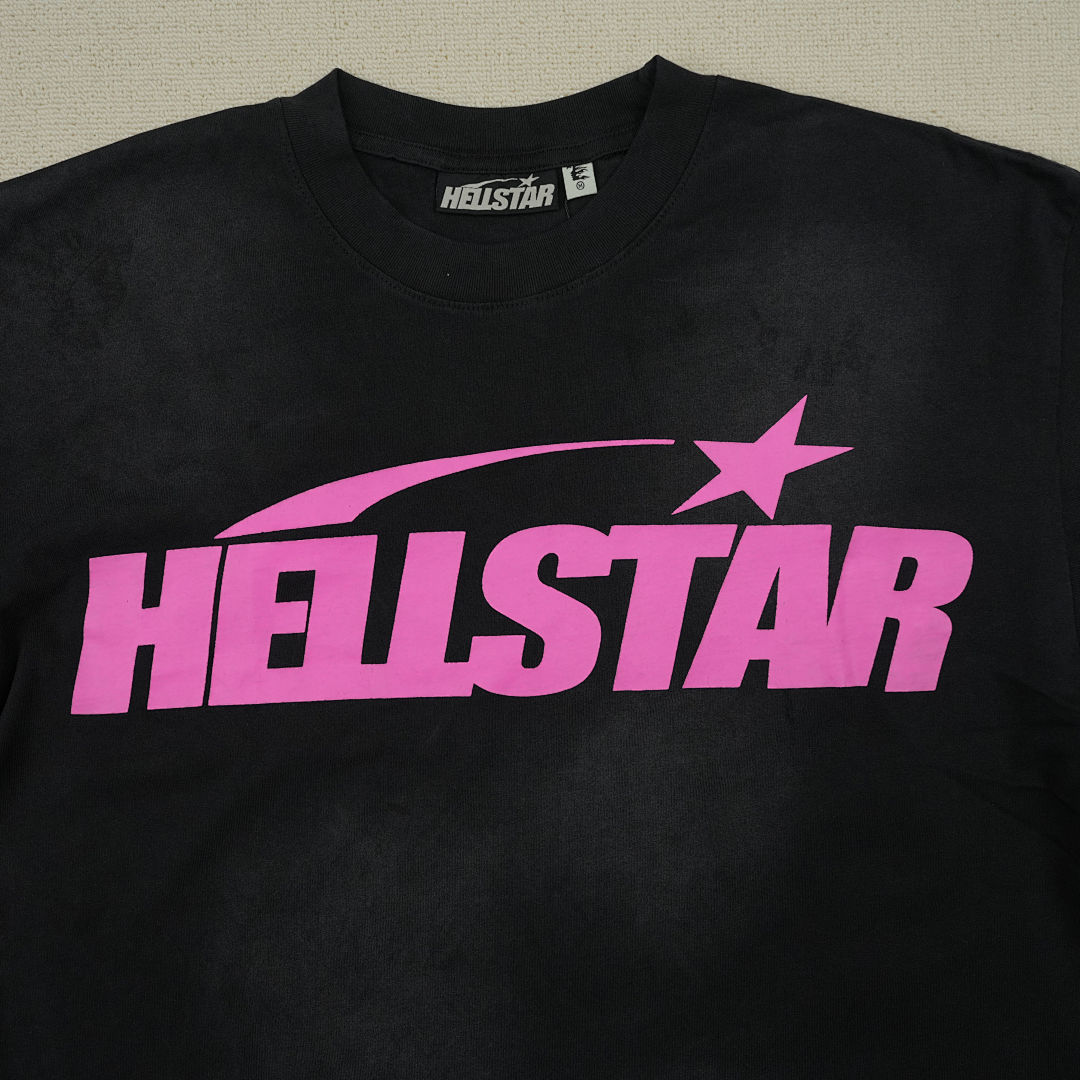 Other 195 Hellstar Classic T-Shirt Black/Pink (Regular Print) - Image 10