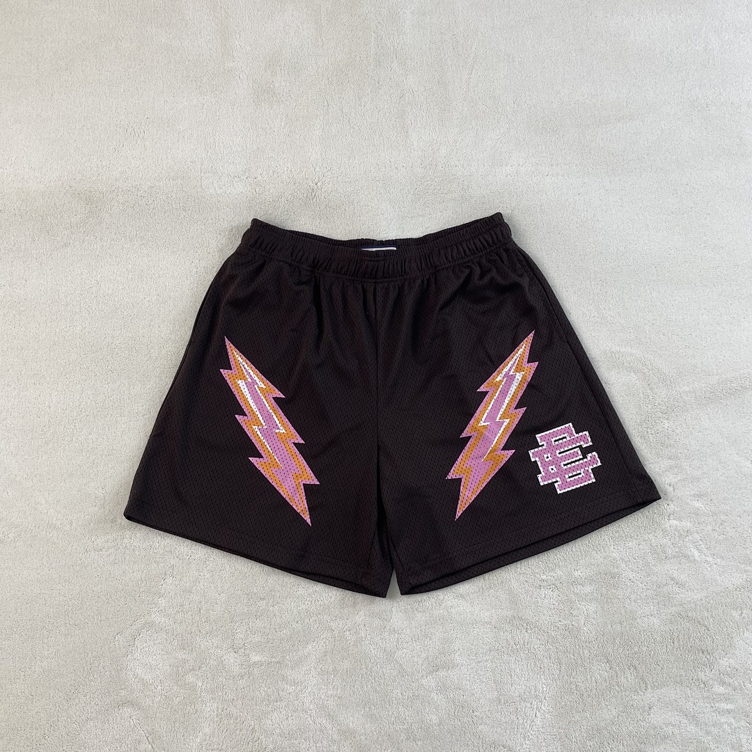 Chanel 80 Eric Emanuel EE Short Dark Brown/Pink Bolt - Image 7