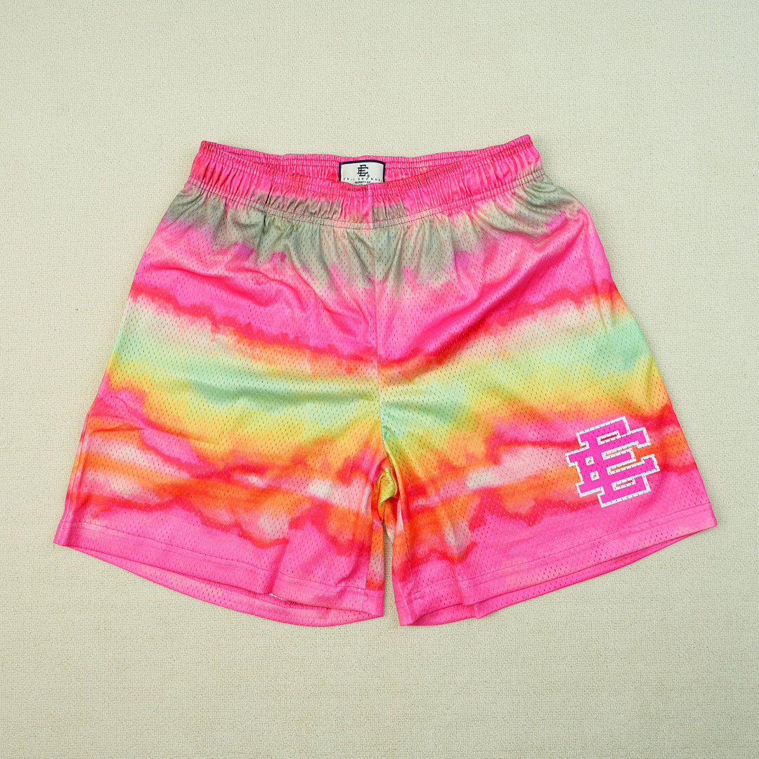 Chanel 80 Eric Emanuel EE Short Pink/Vellow Stripe - Image 8
