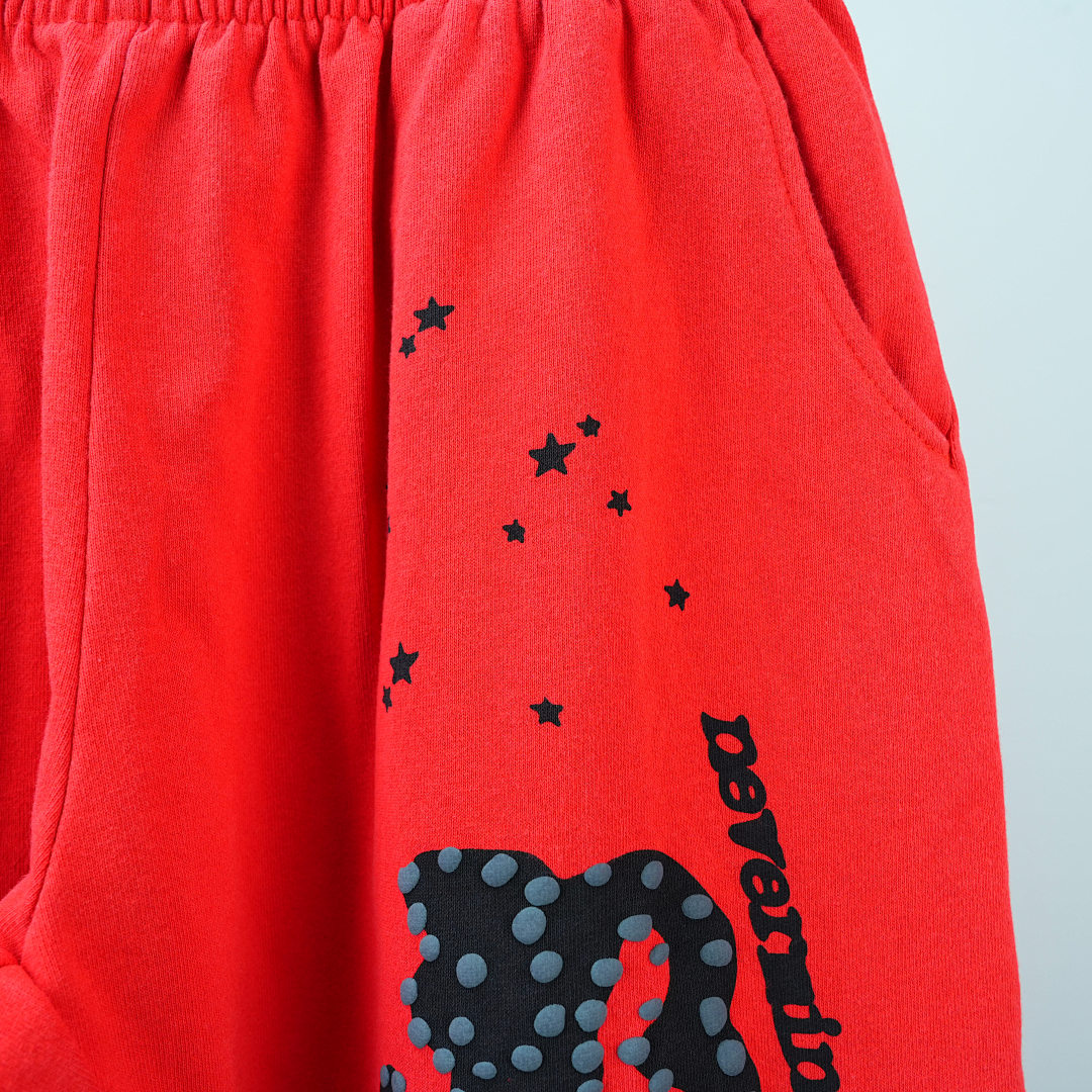 Other Sp5Der P*NK V2 Sweatpant (Red) - Image 19