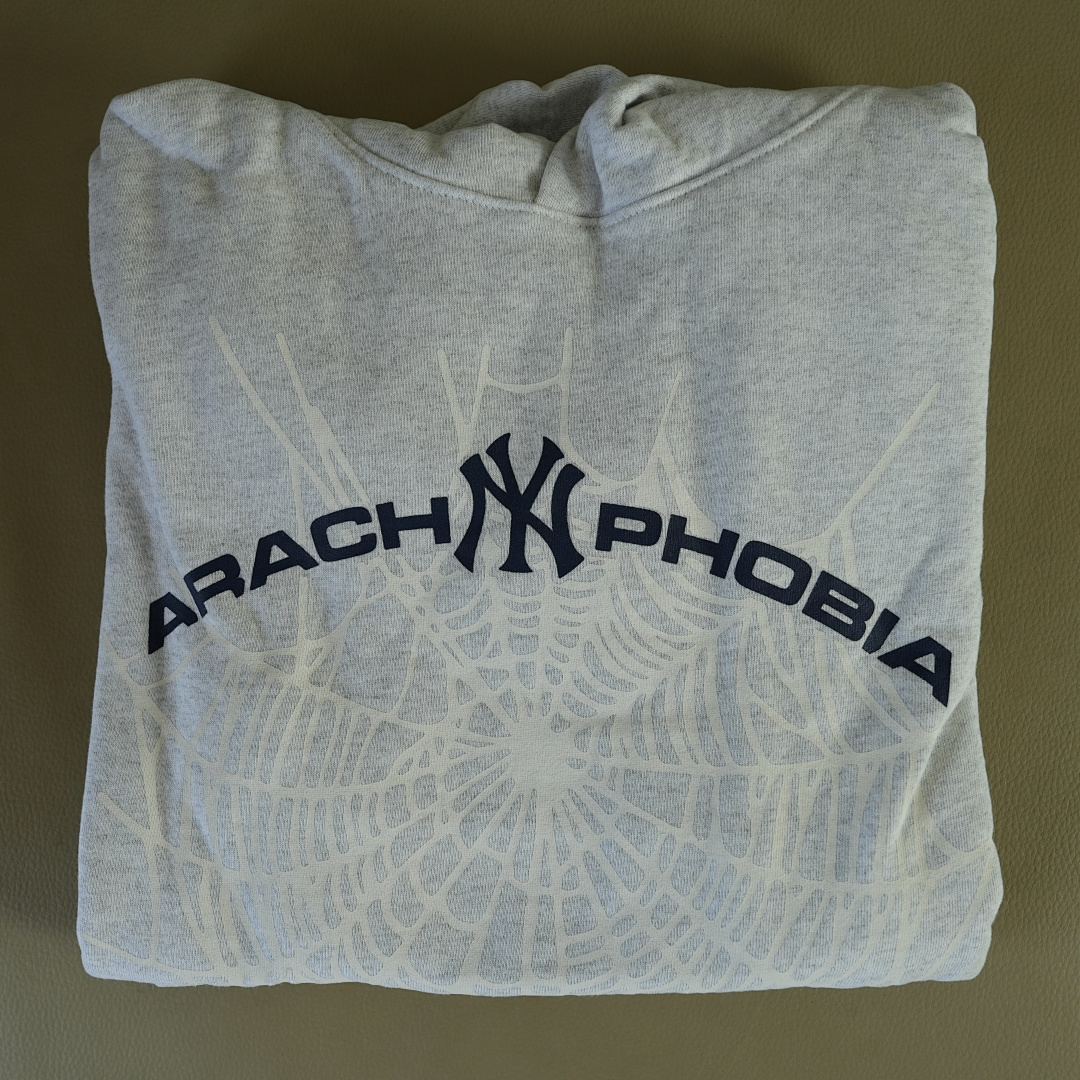 Other 265 Sp5Der Arach NY Phobia Hoodie Ash (Grey) - Image 3