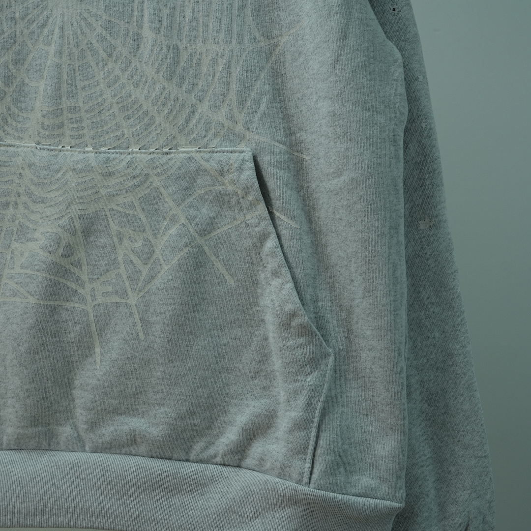 Other 265 Sp5Der Arach NY Phobia Hoodie Ash (Grey) - Image 26