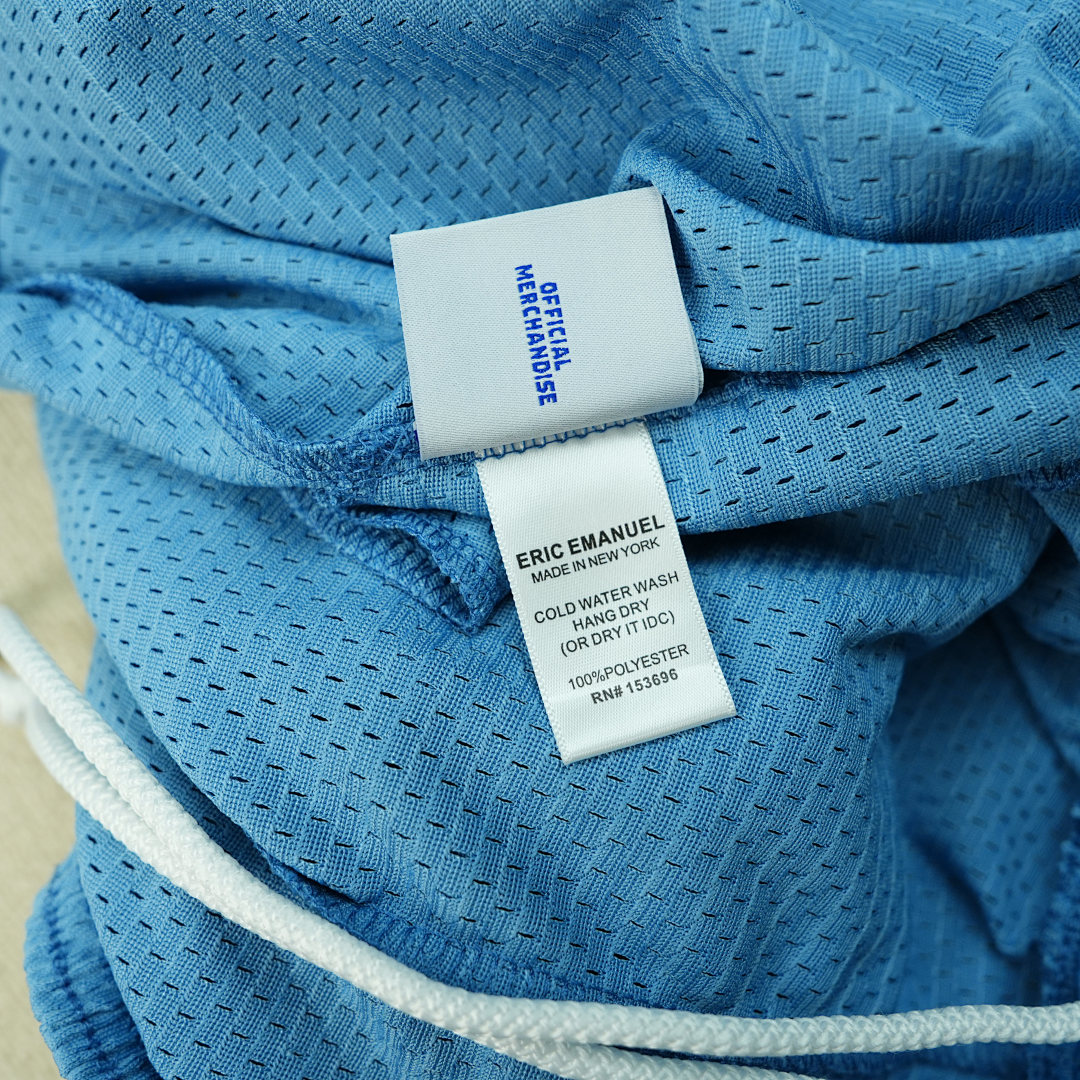 Chanel 80 Eric Emanuel EE Short Carolina Blue/Yellow - Image 10