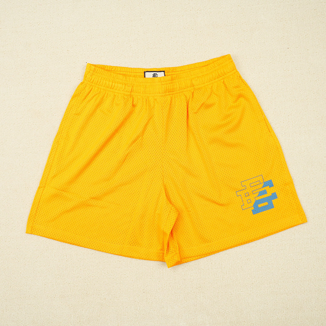 Chanel 80 Eric Emanuel EE Basic Short Yellow/Baby Blue Split - Image 4