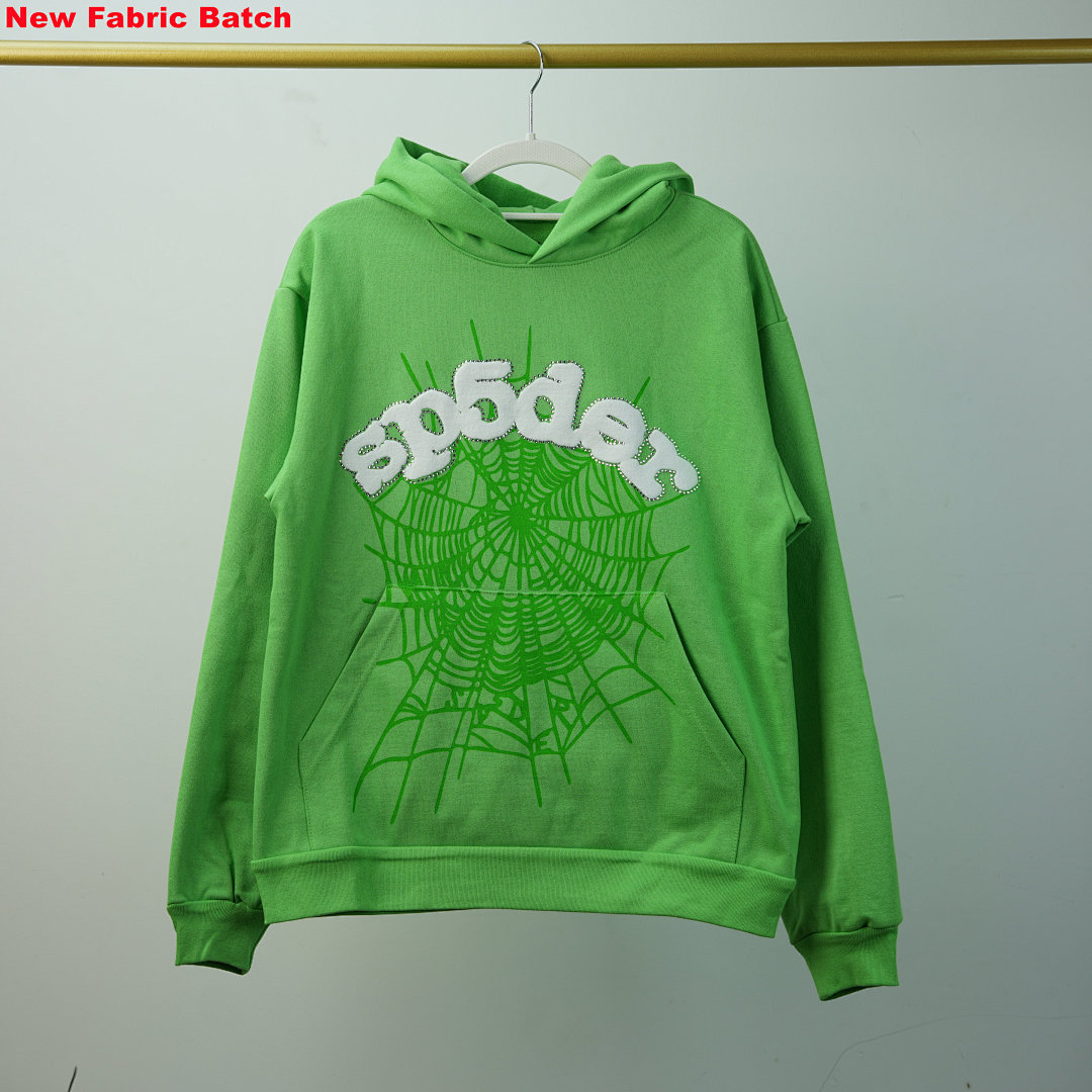 Other 50 Sp5Der Web Hoodie Slime (Green) - Image 26
